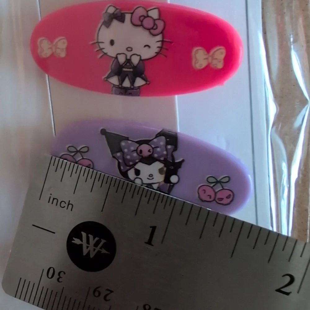 Cute Character Hair Clips Set